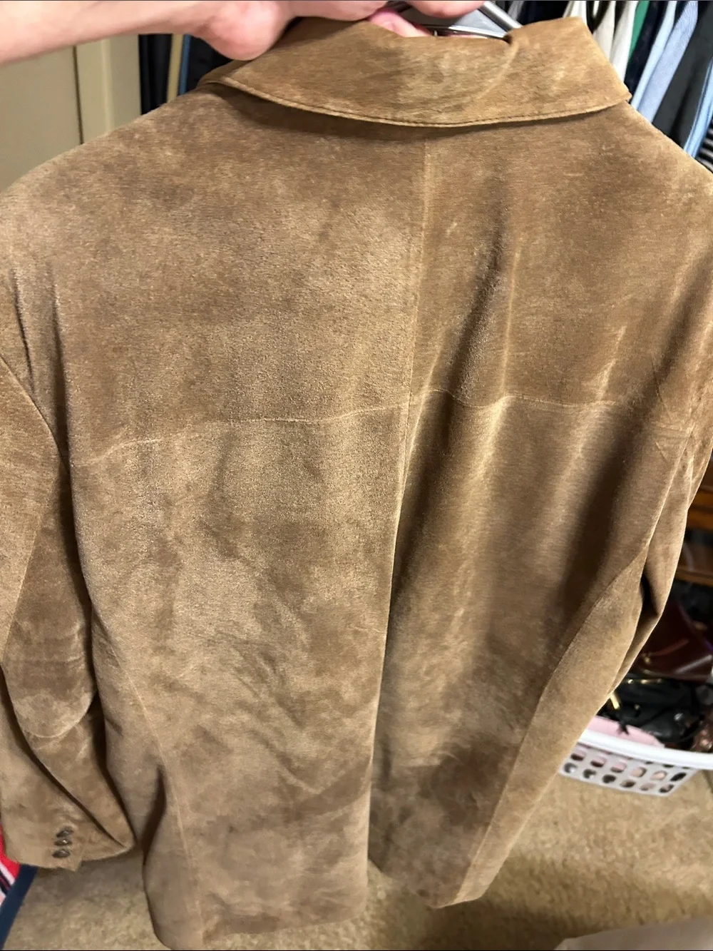 Cabela's Tan Brown Suede Sport Coat
